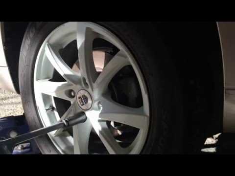 Как заменить тормозные колодки на suzuki escudo