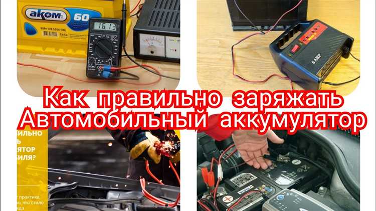Проверка состояния аккумулятора перед зарядкой