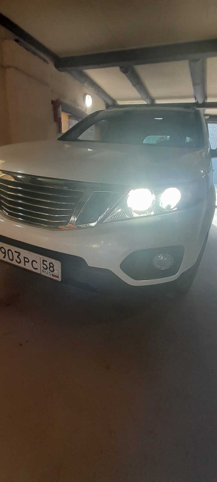 Как правильно выбрать лампы для номерного знака в Kia Sorento Prime
