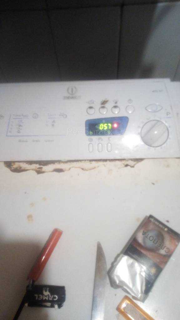 Проблемы с электроникой и управлением стиральной машины Indesit