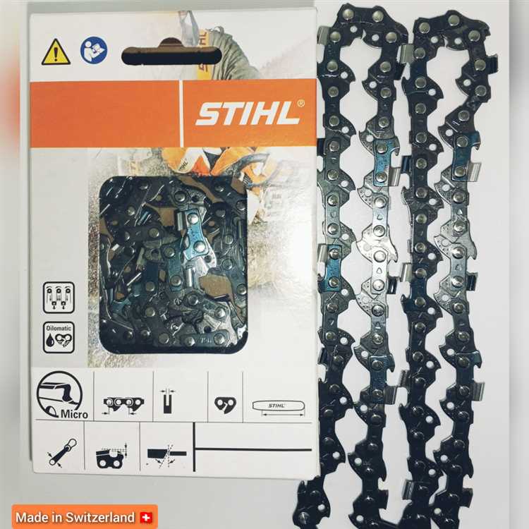 Какие характеристики цепи для Stihl важны при выборе?