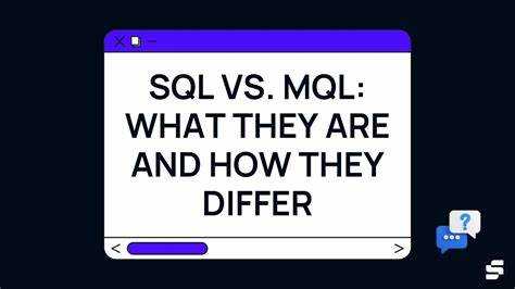 Особенности синтаксиса и структуры MQL и SQL