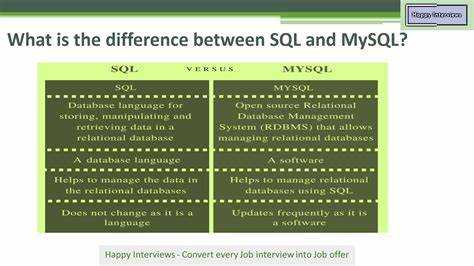 Что такое SQL и MySQL: ключевые различия в концепциях