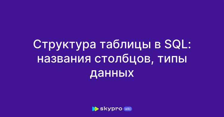 Как добавить и удалить столбцы в таблице