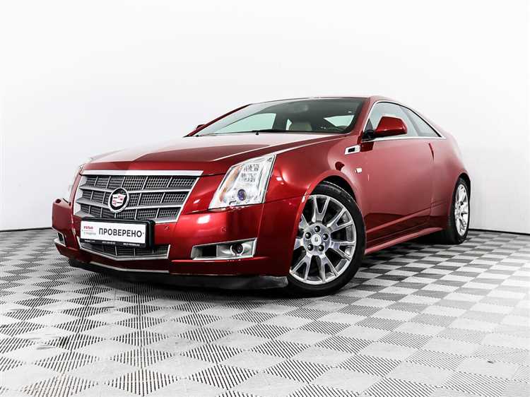 Сравнение цен на Cadillac CTS купе в официальных дилерских центрах