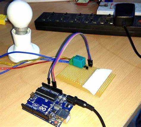 Где физически расположено реле на плате Arduino Block