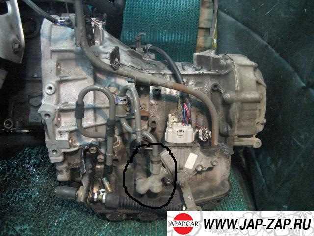 Расположение сапуна АКПП на Chevrolet Aveo T300