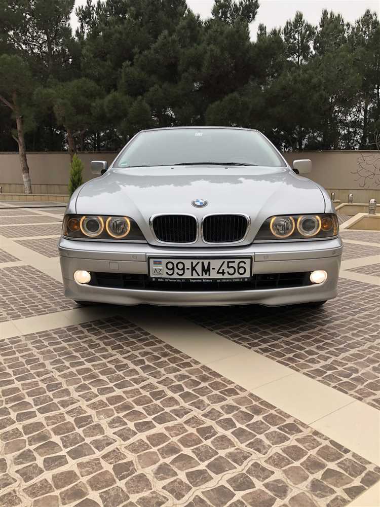 Где стоит dwa bmw е39 1999 года
