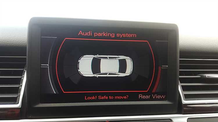 Как активировать визуализацию парктроника на audi a3