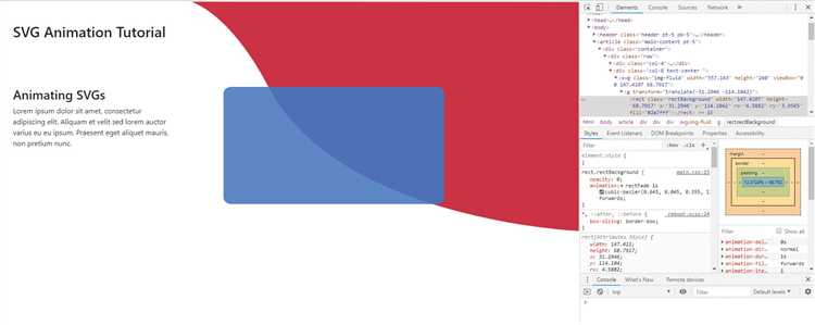 Создание анимации изменения формы SVG через CSS