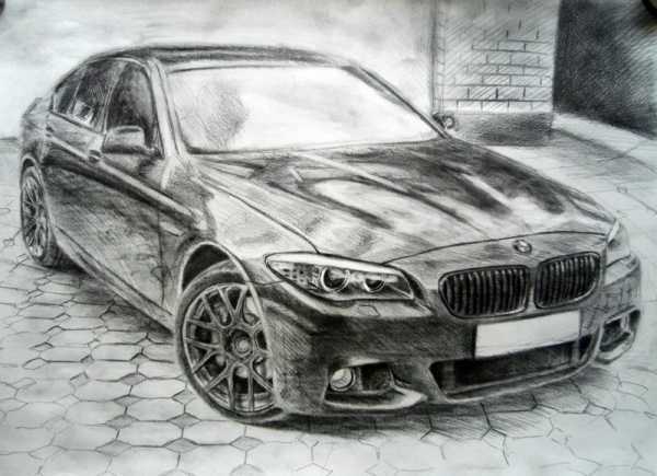 Рисуем зеркала и двери BMW с точностью