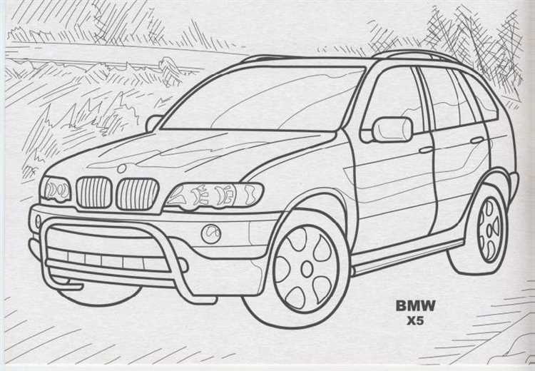 Добавление линий и изгибов кузова BMW для динамичности