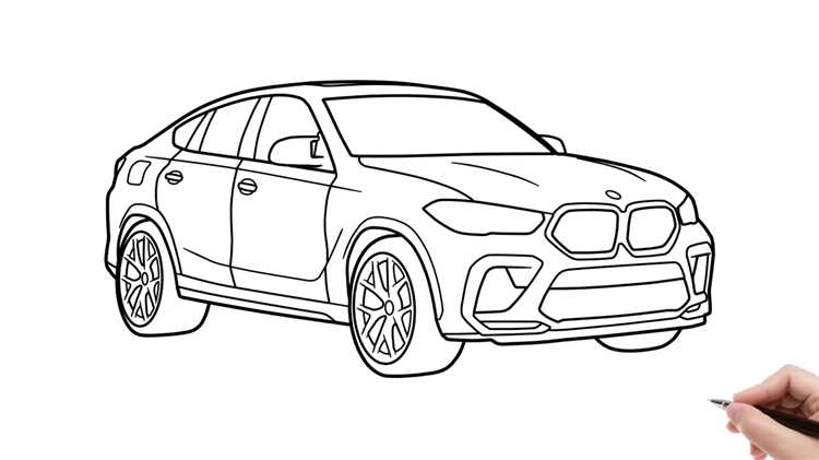 Как нарисовать bmw x6
