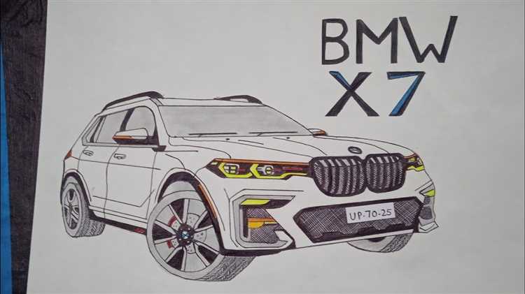Как нарисовать bmw x7