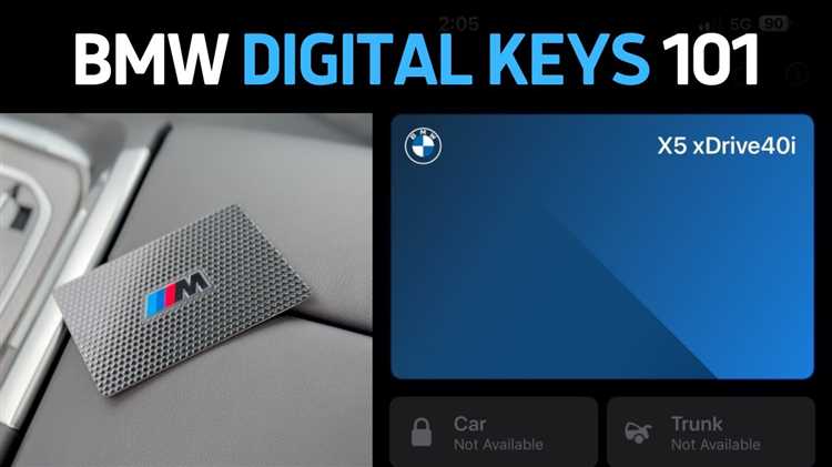 Пошаговая активация цифрового ключа через приложение My BMW