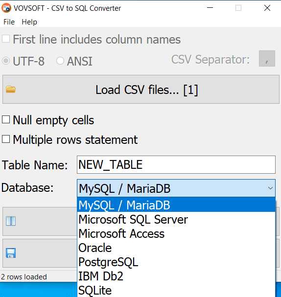 Решение проблем с кодировкой при импорте CSV в SQL
