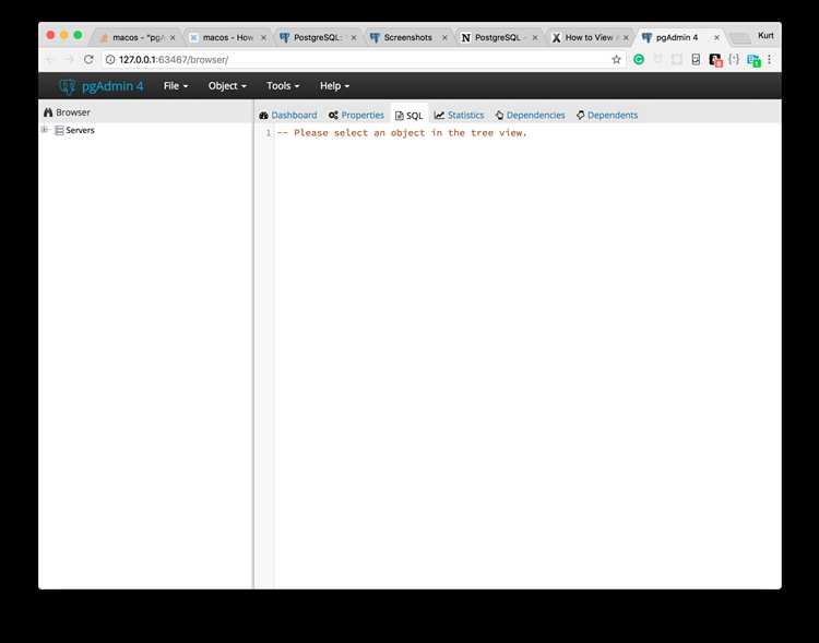 Как открыть sql файл в pgadmin