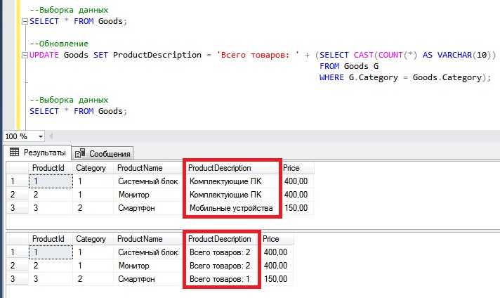 Как пересоздать таблицу в sql