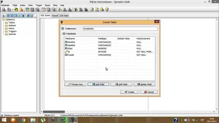 Как почистить базу sql в sqlite administrator