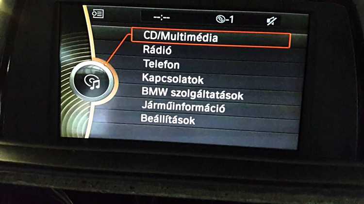 Настройка экрана BMW для подключения