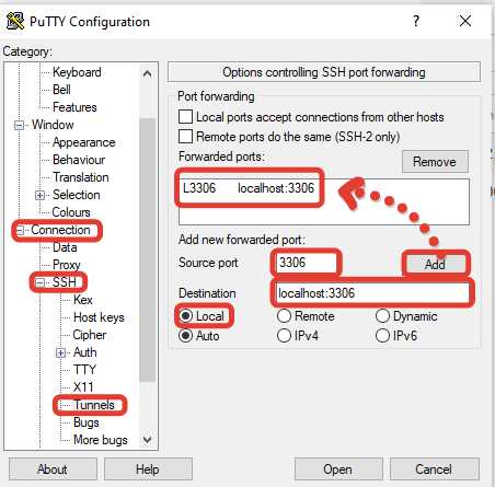 Использование TCP/IP для подключения к SQL Server
