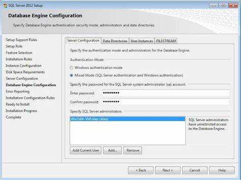 Установка Microsoft SQL Server Express