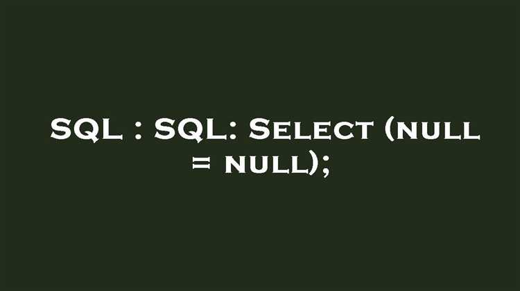 Агрегирование данных с учетом NULL с помощью GROUP BY