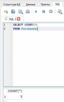 Как сделать счетчик в sql