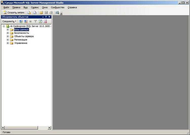 Шаги установки SQL Server на Windows