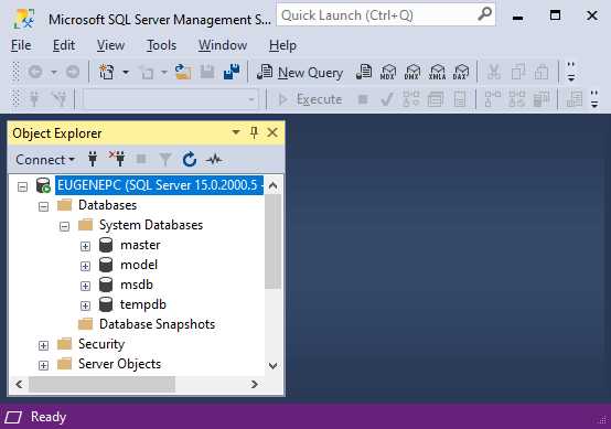 Установка SQL Server и выбор компонентов