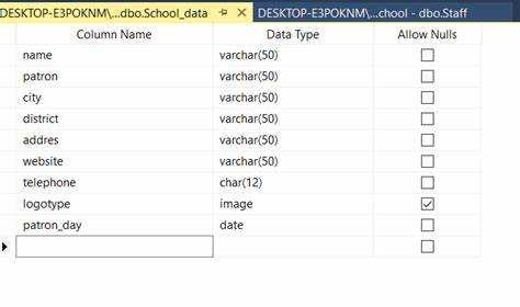 Как создать таблицу в ms sql server