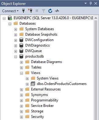 Оптимизация производительности view в MS SQL
