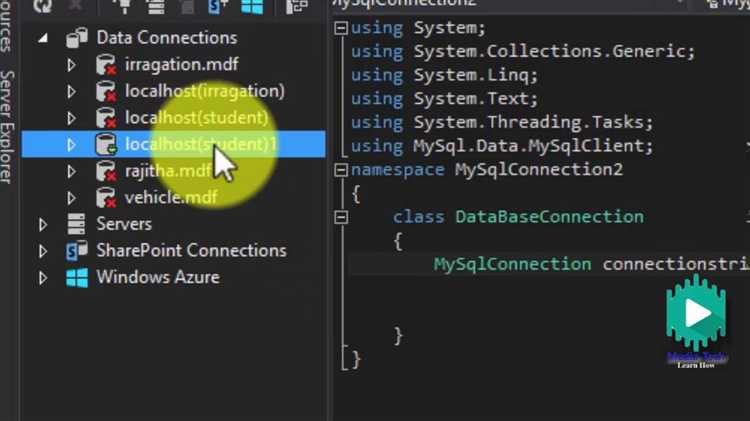 Как создать и выполнить SQL-запросы прямо в Visual Studio