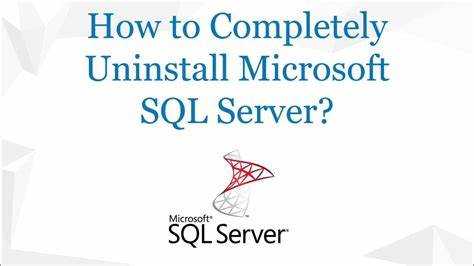 Удаление SQL-сервисов с помощью командной строки