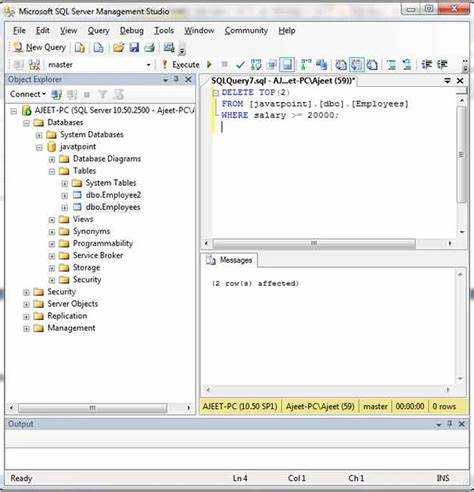 Как удалить все записи в sql
