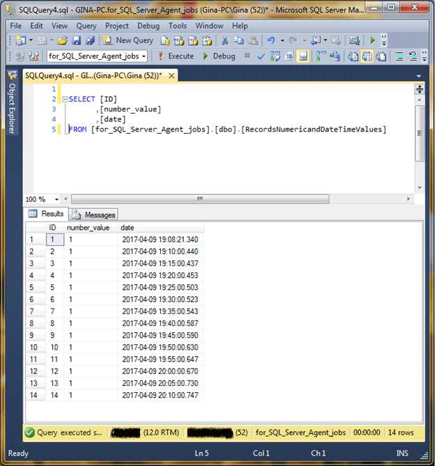 Как установить agent sql server