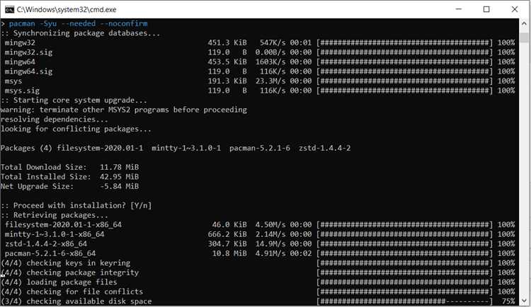 Выбор пути установки Ruby на систему