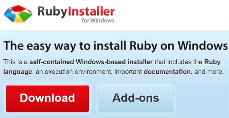 5. Проблемы с совместимостью версии Ruby