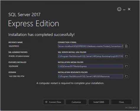 Скачивание дистрибутива SQL Server 2017 с официального сайта
