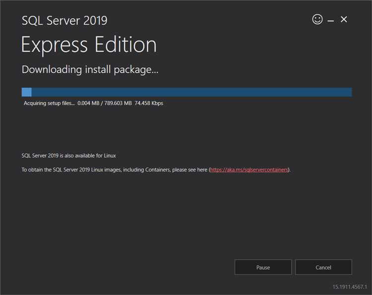 Как установить sql server 2019 express edition