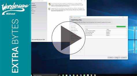 Скачивание и запуск установщика SQL Server для Wonderware InTouch