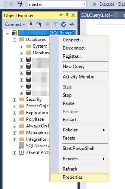 Проверка версии SQL Server через реестр Windows