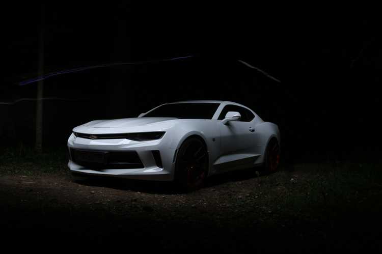 Сравнение игровых моделей Camaro с различными уровнями тюнинга