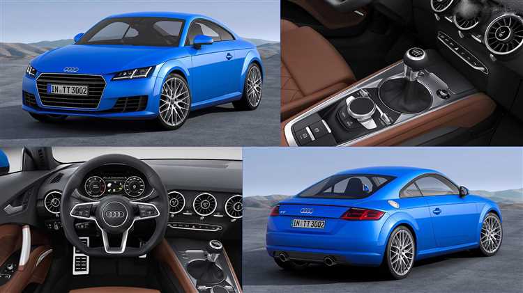 Задняя часть Audi TT: как задний спойлер влияет на внешний вид