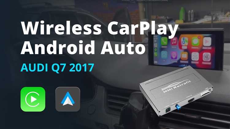 Активация Apple CarPlay через меню настроек MMI