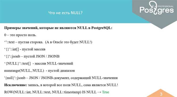 Типы данных, исключающие использование NULL в MySQL