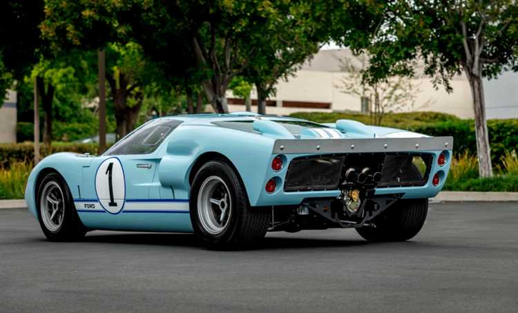 Факторы, влияющие на стоимость Ford GT 40 на вторичном рынке