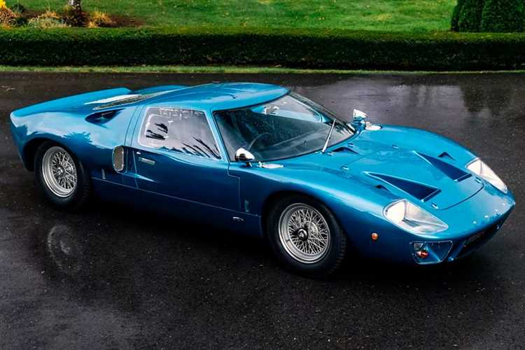 Как редкость модели влияет на цену Ford GT 40 в 2025 году