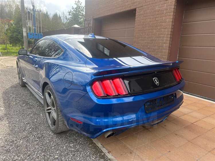 Актуальное количество Ford Mustang на учёте в Москве по данным ГИБДД