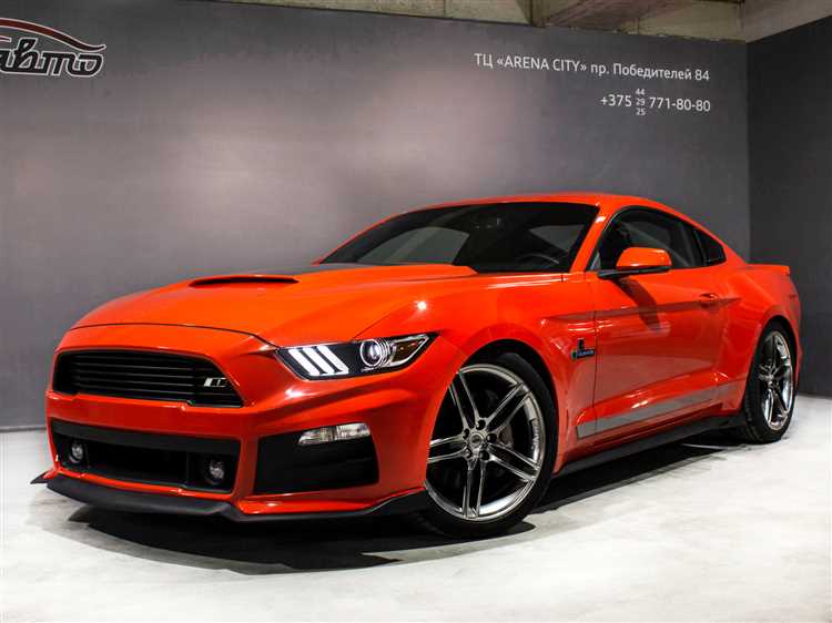 Динамика регистрации Ford Mustang в Москве за последние 10 лет